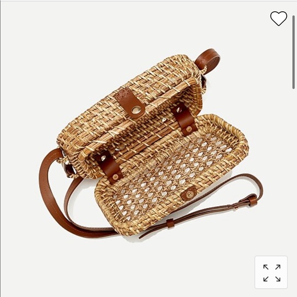 J.Crew Wicker crossbody bag - Picture 3 of 12